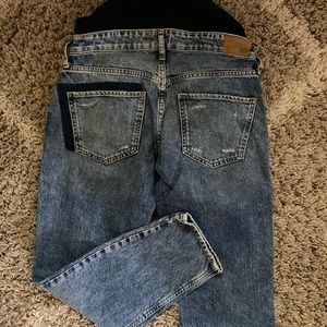 River Island | Maternity Distressed Denim